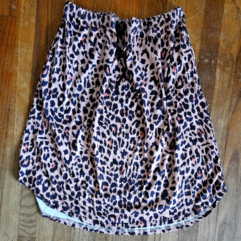 Women's Leopard Print Skirt